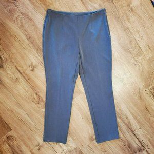 Chico's Grey Pull-on Pants, Grey, Polyester Blend, Size 0, S 4-6